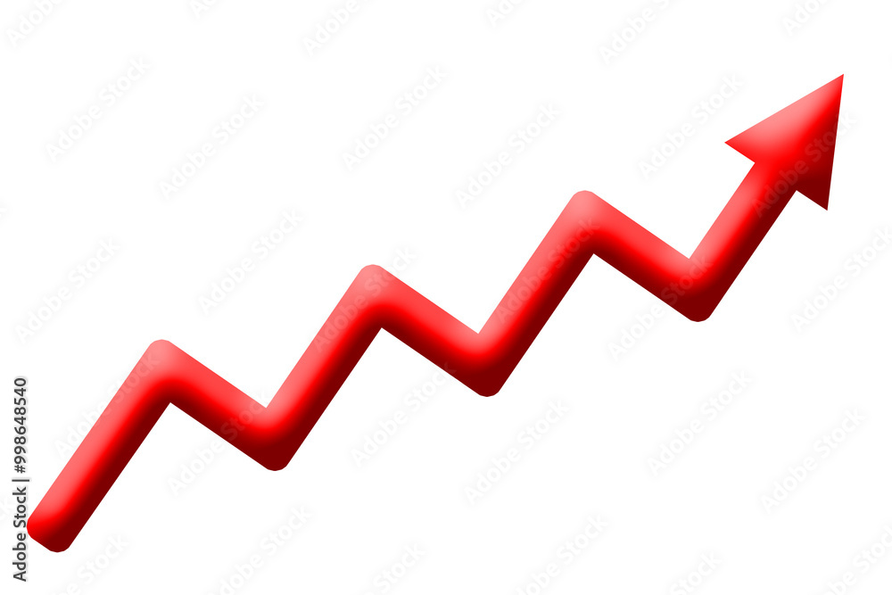 red arrow graph red arrow graph
