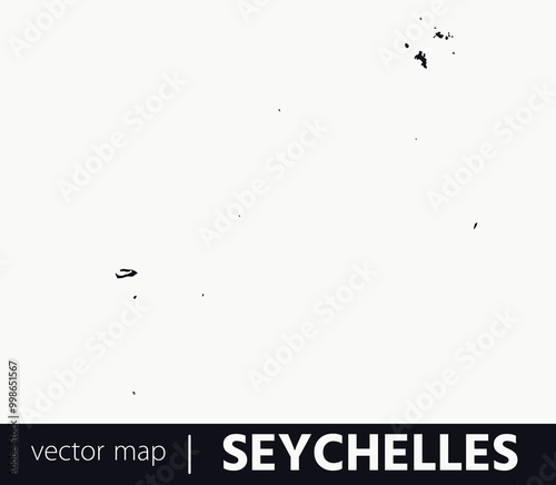  High Detailed Vector Map - Seychelles