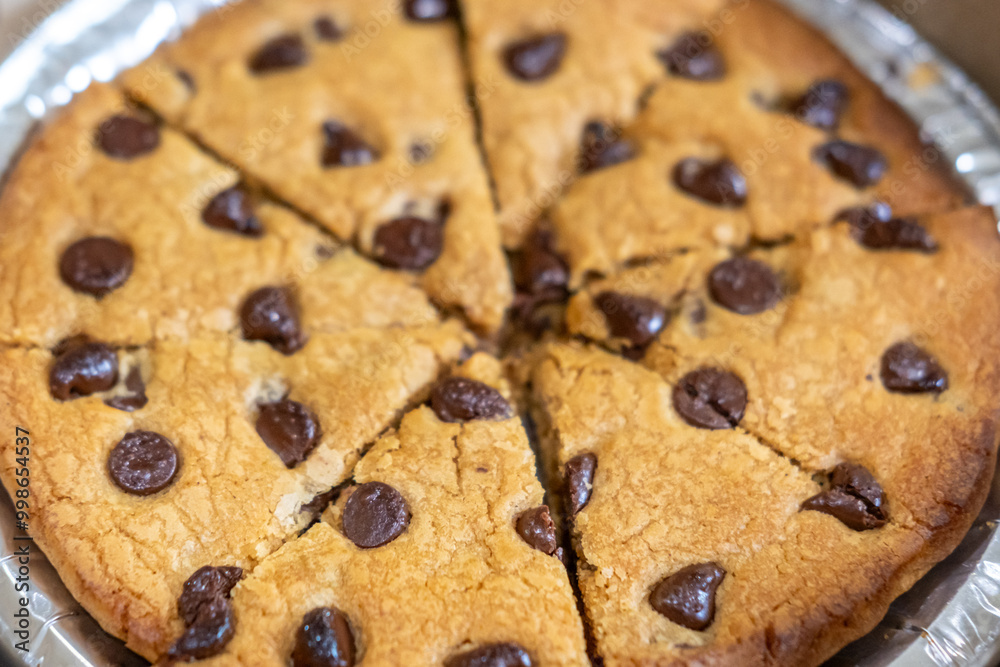 Close-up photo of sliced Chocolate Chip Cookies Close-up photo of sliced Chocolate Chip Cookies