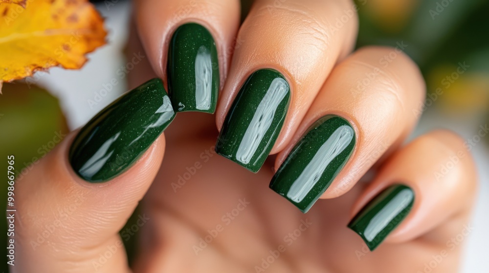 © Business Image - Bold green nail art for personal style inspiration - fashion poster design © Business Image - Bold green nail art for personal style inspiration - fashion poster design