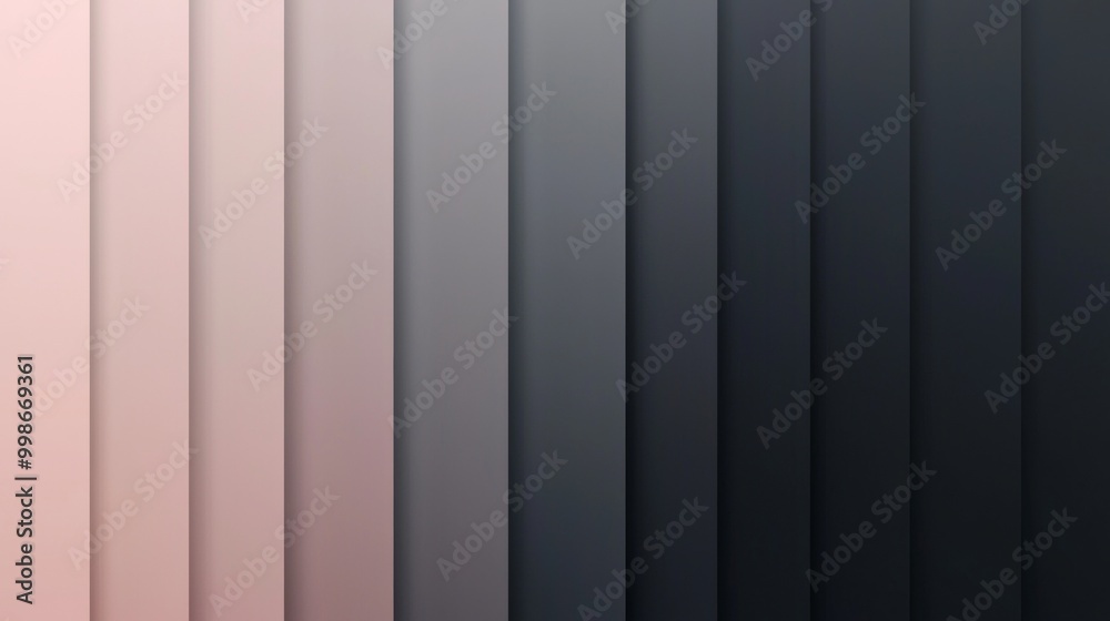 Vertical stripes are forming a gradient from pink to black, creating an abstract background. This background is perfect for modern and elegant projects Vertical stripes are forming a gradient from pink to black, creating an abstract background. This background is perfect for modern and elegant projects