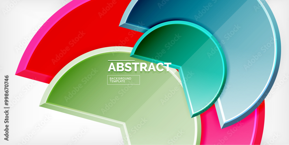 Glass reflective geometric round shapes background. Vector Illustration For Wallpaper, Banner, Background, Card, Book Illustration, landing page Glass reflective geometric round shapes background. Vector Illustration For Wallpaper, Banner, Background, Card, Book Illustration, landing page