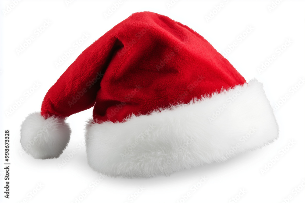 Santa Hat Isolated on White Background Santa Hat Isolated on White Background