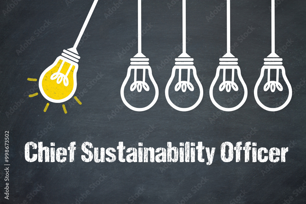 Fototapeta premium Chief Sustainability Officer