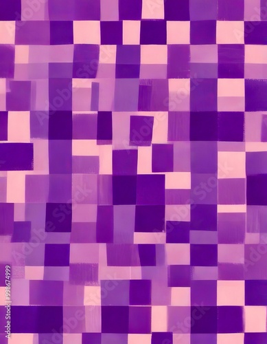 a pattern of purple squares, with varying shades of purple and white, arranged in a grid-like fashion