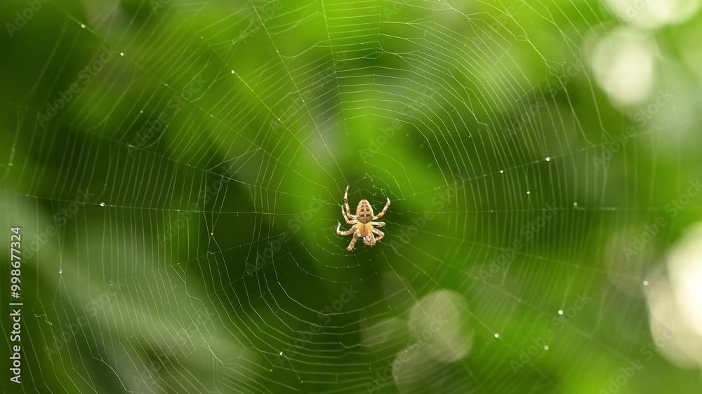 spider on a web