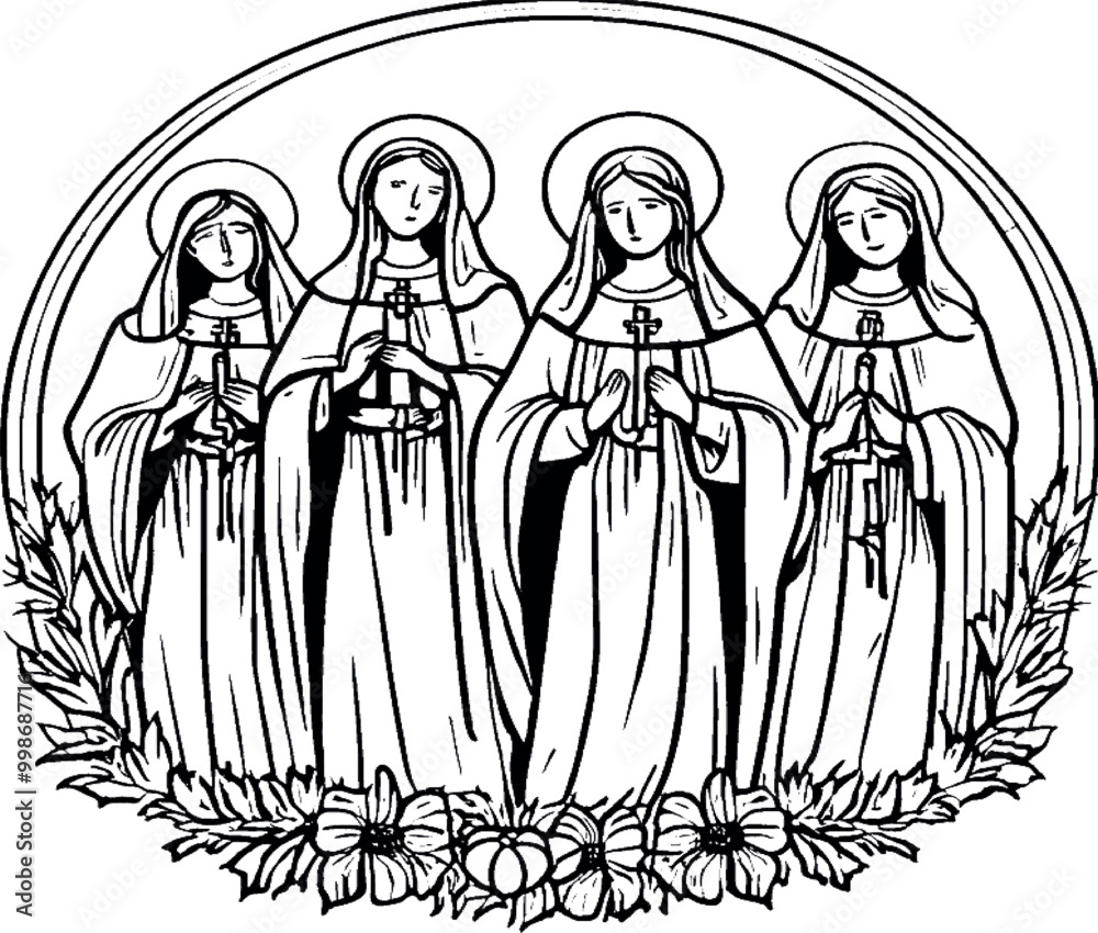 Fototapeta premium saint day