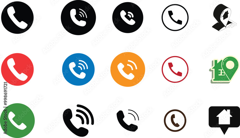 phone call icon sheet phone call icon sheet