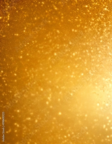 a blurred golden background with a subtle shimmering effect, creating a warm and inviting atmosphere