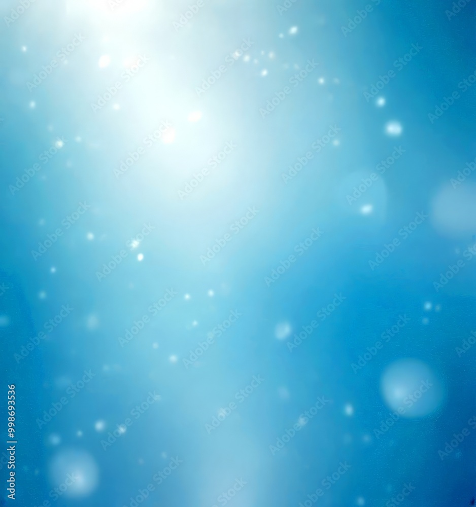 a serene, blue-toned sky with scattered white snowflakes, creating a tranquil and ethereal atmosphere a serene, blue-toned sky with scattered white snowflakes, creating a tranquil and ethereal atmosphere