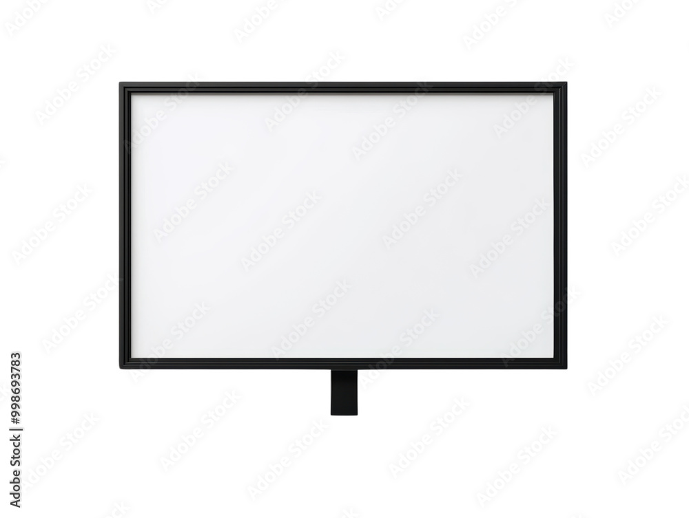 Blank advertising billboard ready for custom messaging Blank advertising billboard ready for custom messaging