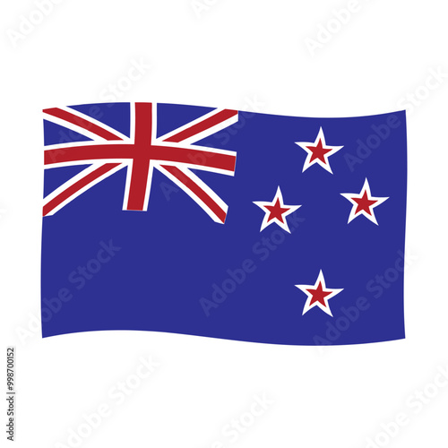 New Zealand country flag