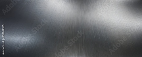 a close-up view metallic surface with a shiny, reflective texture The metallic surface appears to be made material with a metallic sheen, possibly silver or chrome,