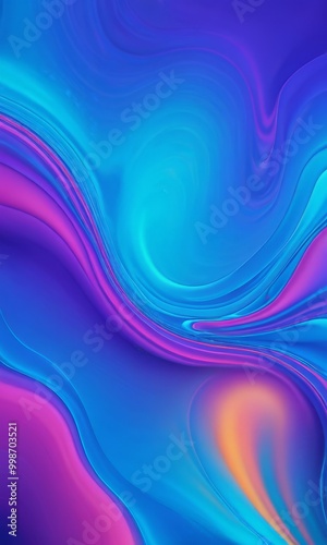 a vibrant abstract pattern with swirling, multicolored lines and curves, creating a dynamic and visually striking composition photo