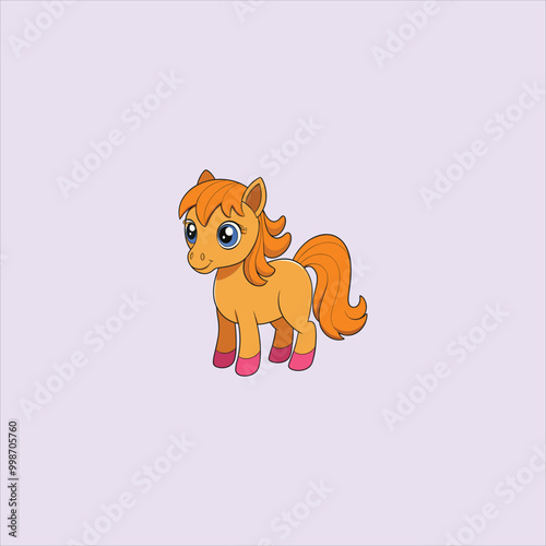 Vector Illustration of Horse
