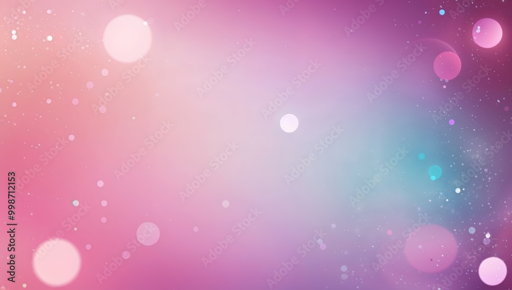Soft-focus light particles floating on a pink to purple gradient. Soft-focus light particles floating on a pink to purple gradient.