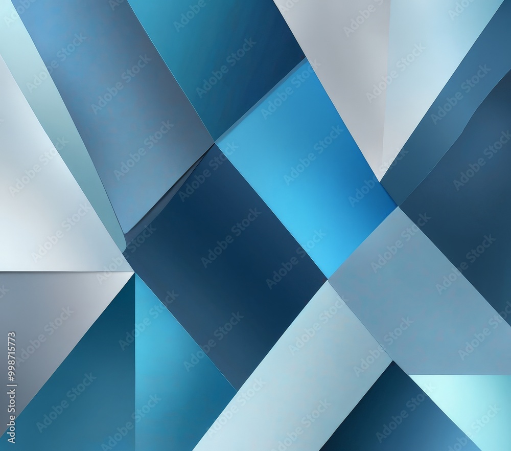 a geometric pattern composed of intersecting blue and gray rectangles, creating a visually striking and abstract design a geometric pattern composed of intersecting blue and gray rectangles, creating a visually striking and abstract design