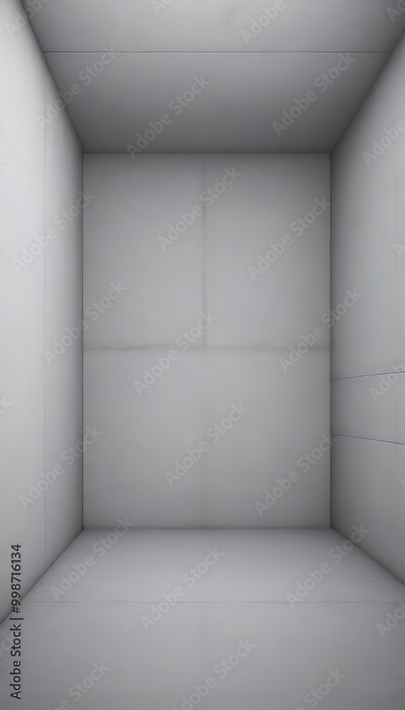 a minimalist, empty room with a gray concrete floor and walls, creating a sense of spaciousness and simplicity a minimalist, empty room with a gray concrete floor and walls, creating a sense of spaciousness and simplicity