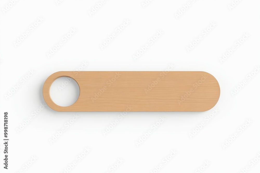 there is a wooden usb drive with a metal ring on it there is a wooden usb drive with a metal ring on it
