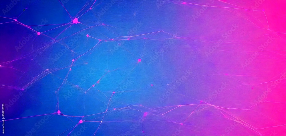 a digital illustration network of interconnected lines and dots in shades of blue and pink, creating a sense of depth and complexity a digital illustration network of interconnected lines and dots in shades of blue and pink, creating a sense of depth and complexity