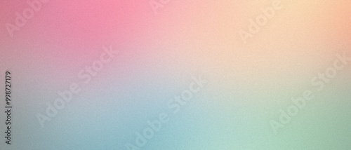 Noisy abstract gradient background, colorful pattern, design, graphic pastel, digital screen, display template, blurry background for web design