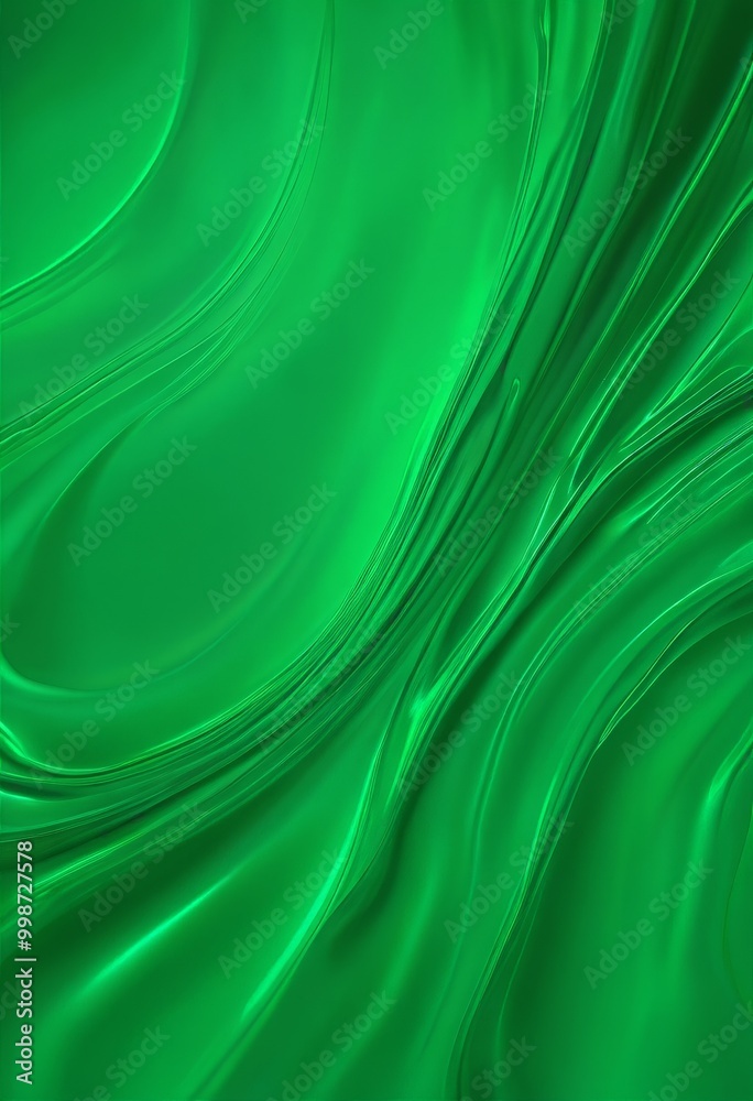 a vibrant abstract pattern of green, with curved lines and a smooth, flowing texture that creates a sense of movement and dynamism a vibrant abstract pattern of green, with curved lines and a smooth, flowing texture that creates a sense of movement and dynamism