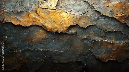 Abstract Rusty Metal Texture Background