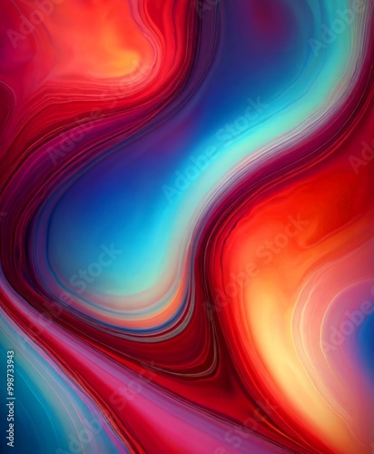 a vibrant abstract pattern with swirling, multicolored lines and curves, creating a dynamic and visually striking composition