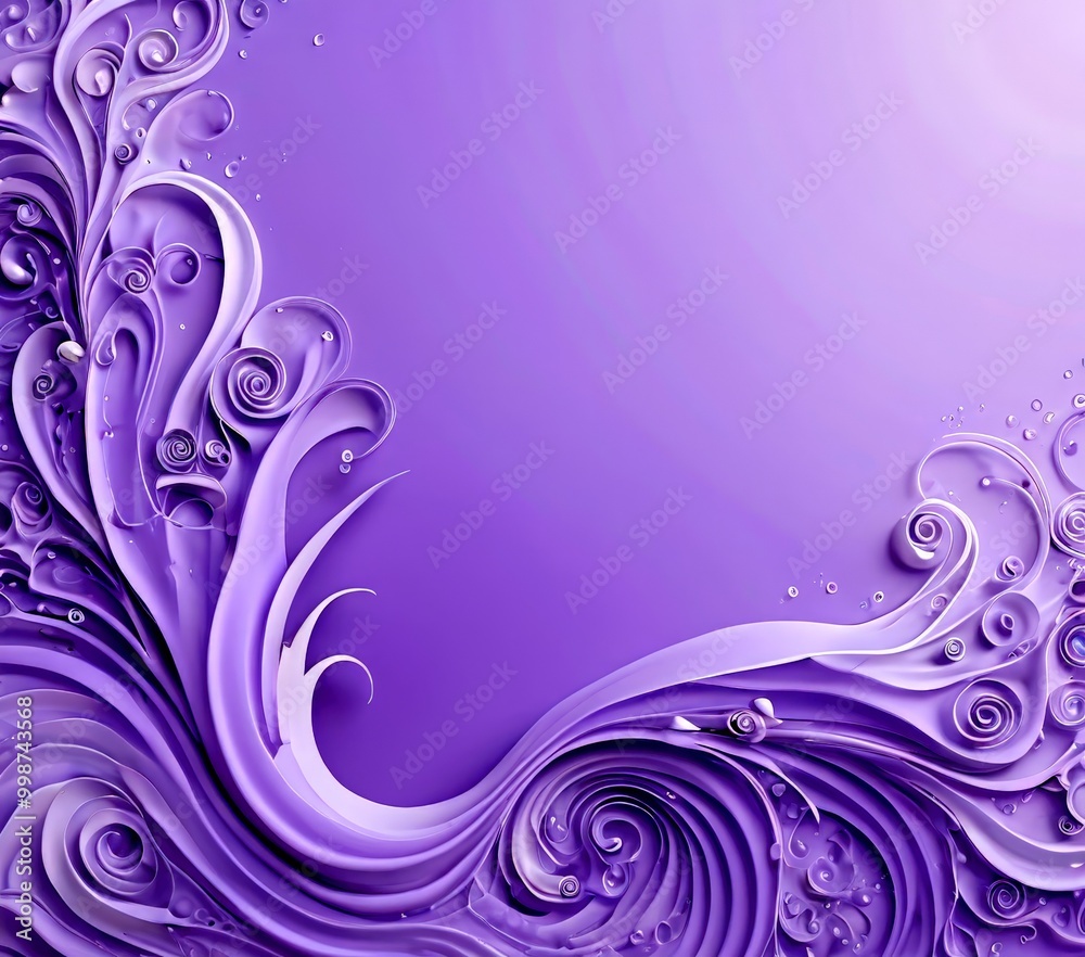 a purple background with a repeating pattern of swirling, curving shapes and lines, creating a sense of movement and fluidity a purple background with a repeating pattern of swirling, curving shapes and lines, creating a sense of movement and fluidity