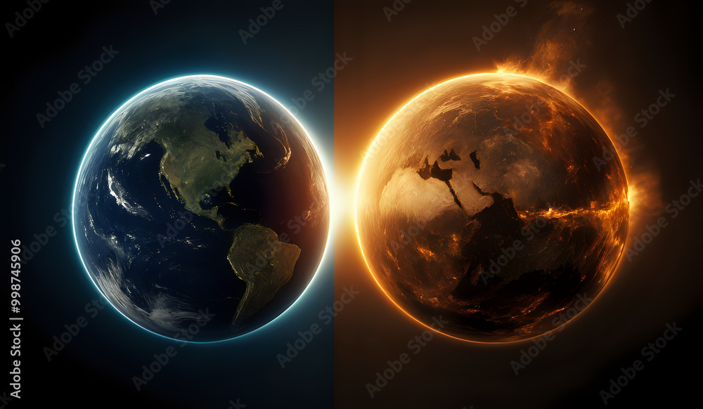 Fototapeta premium Planets Earth