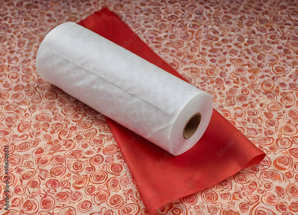 simply a tissue with a red handkerchief simply a tissue with a red handkerchief