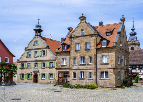 Historic old town of Lichtenau