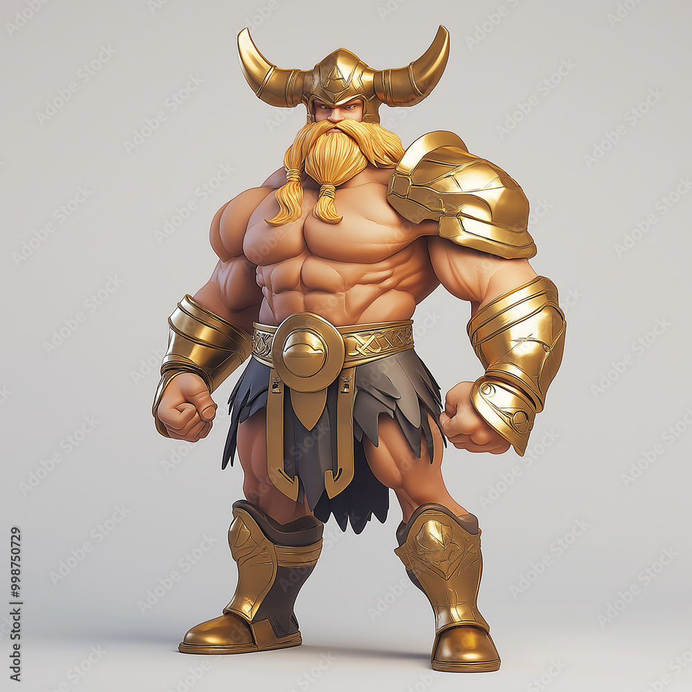A Viking character for slot game, video game, mobile game, Illustration A Viking character for slot game, video game, mobile game, Illustration