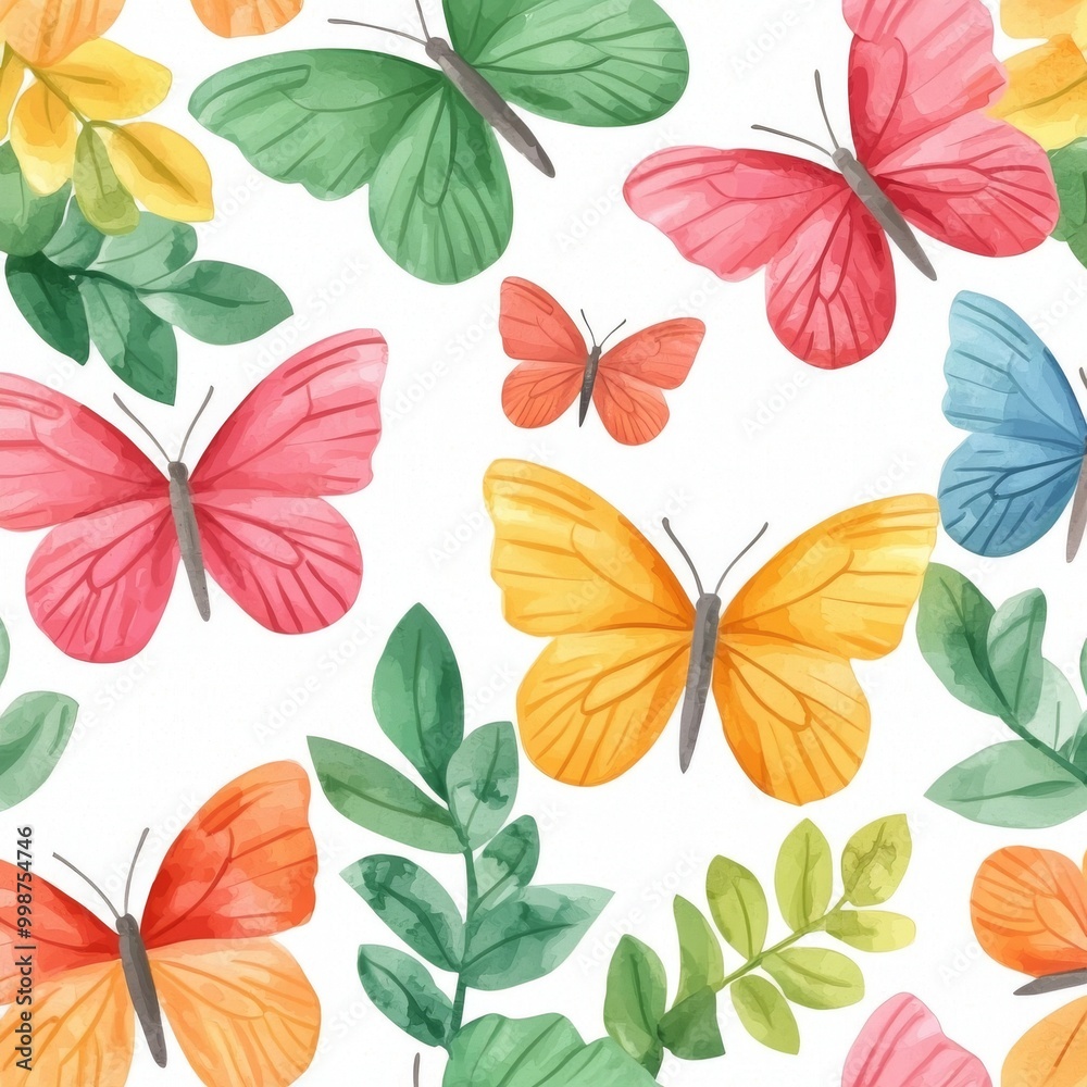 A seamless watercolor pattern featuring wild summer flowers in pink and yellow colors. Meadow wild flowers, leaves, and plants. Spring garden. Floral background for wallpaper, paper, textiles, A seamless watercolor pattern featuring wild summer flowers in pink and yellow colors. Meadow wild flowers, leaves, and plants. Spring garden. Floral background for wallpaper, paper, textiles,
