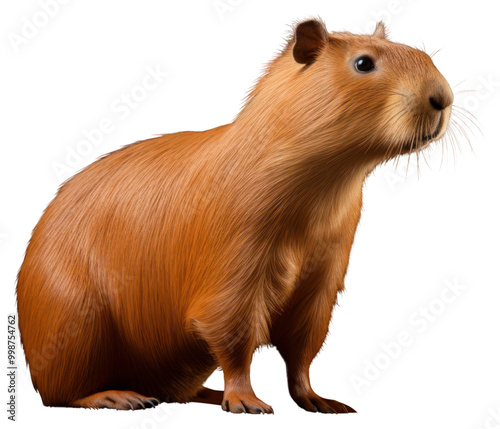 PNG A capybara hamster mammal animal.