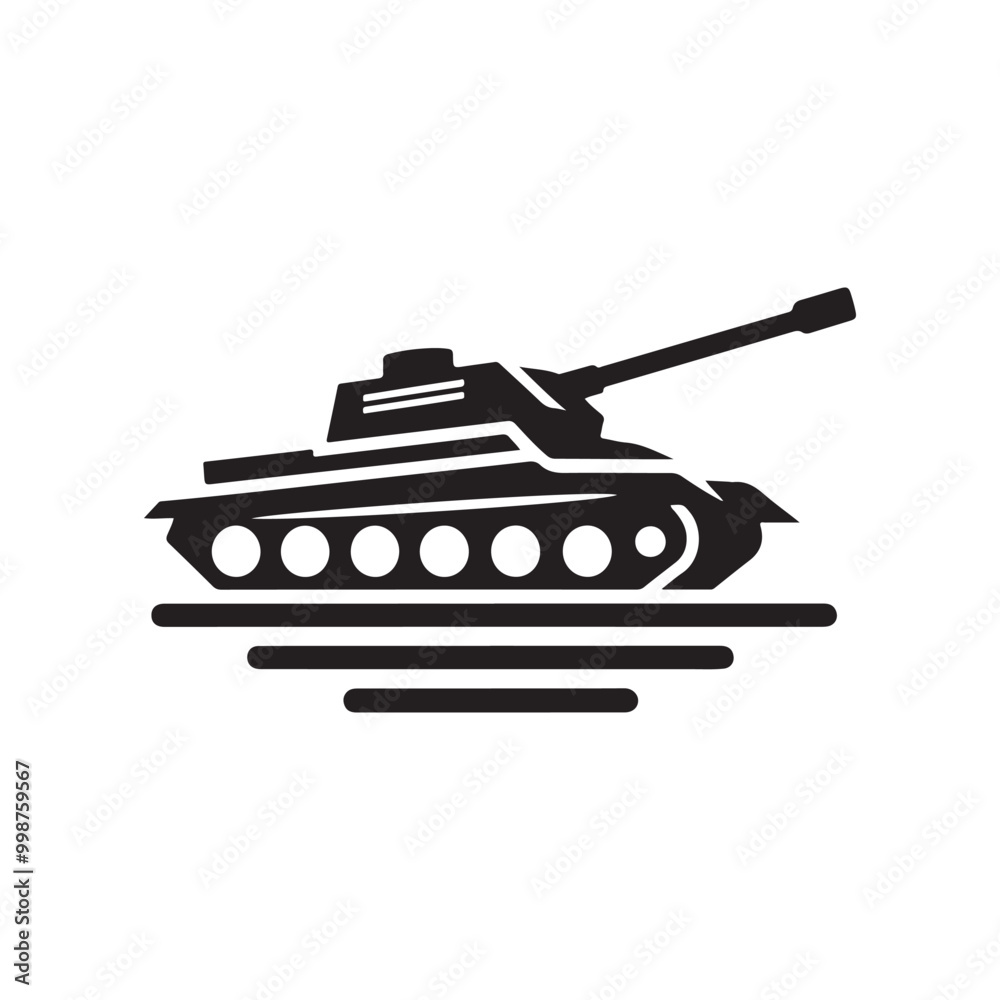 Military Tank Silhouette Vector - A Clean and Professional Military Design for Use in War-related Branding, Defense Contractor Logos, or as a Bold Symbol for Combat and Protection-focused Projects.
Military Tank Silhouette Vector - A Clean and Professional Military Design for Use in War-related Branding, Defense Contractor Logos, or as a Bold Symbol for Combat and Protection-focused Projects.