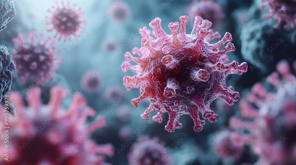 Microscopic View of a Virus: A Detailed Look at the Structure of a Pathogen