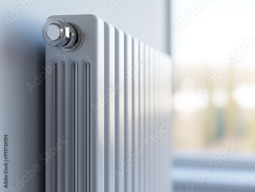 Wallpaper Mural Close-up of modern radiator in a bright room Torontodigital.ca