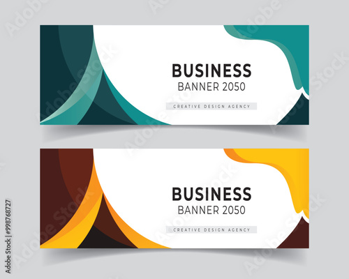 Abstract banner design background website headers