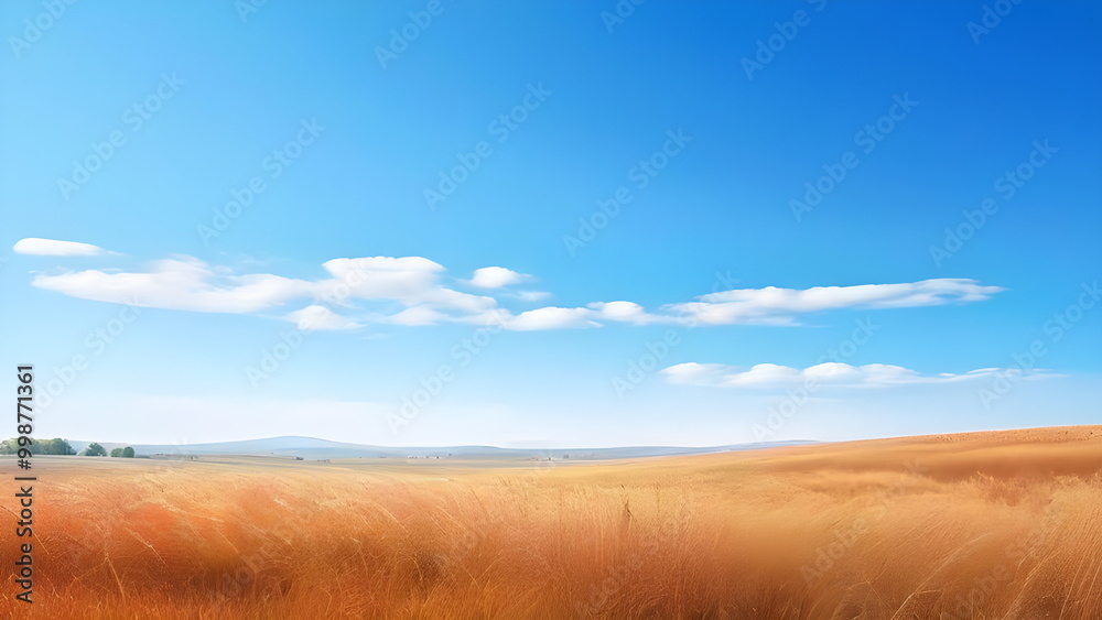 Backdrop with Autumn landscape