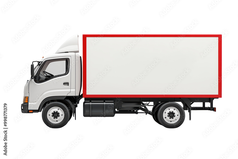 Delivery truck isolated on transparent background. Delivery truck isolated on transparent background.