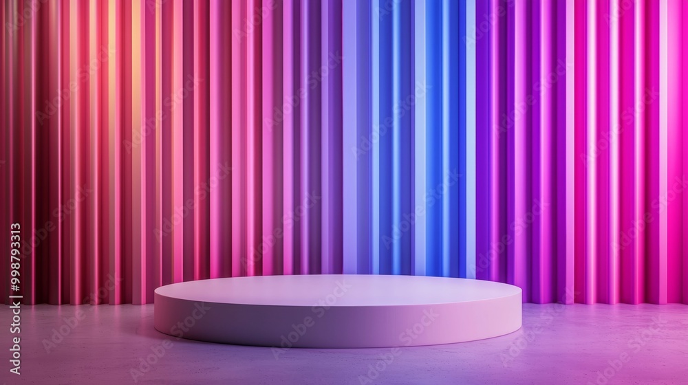 Abstract flat podium on creative background. Abstract flat podium on creative background.