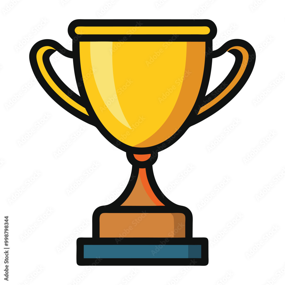 gold cup isolated on white background gold cup isolated on white background