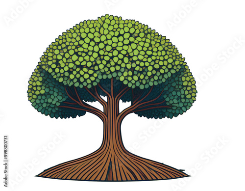 tree with green leaves