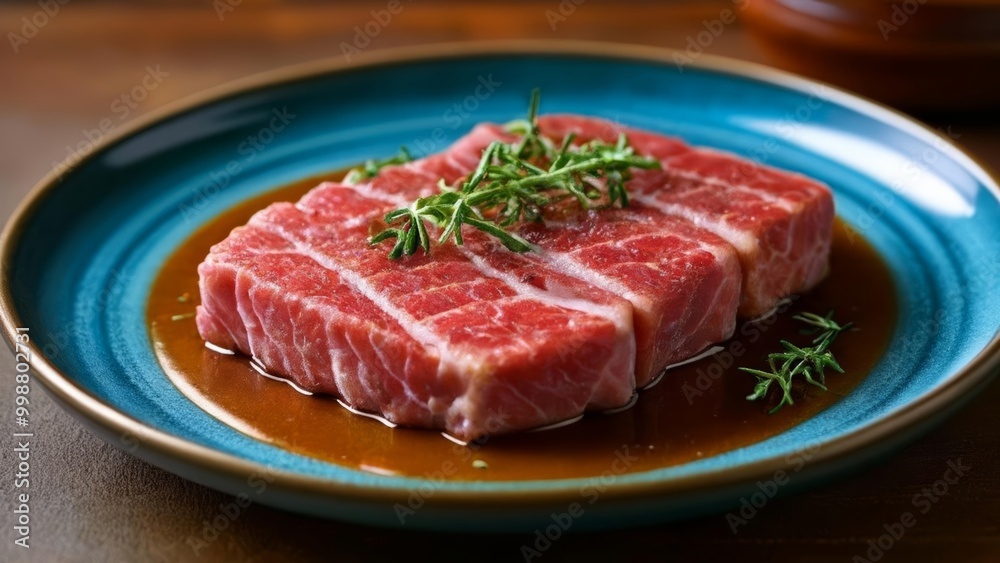 Deliciously cooked steak ready to be savored Deliciously cooked steak ready to be savored