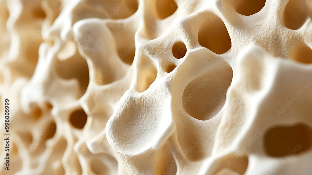 Close-up of a Porous Surface