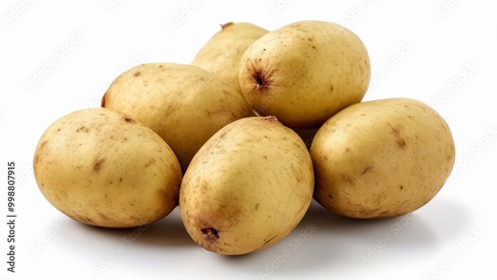 Fresh ripe potatoes ready for harvest Fresh ripe potatoes ready for harvest