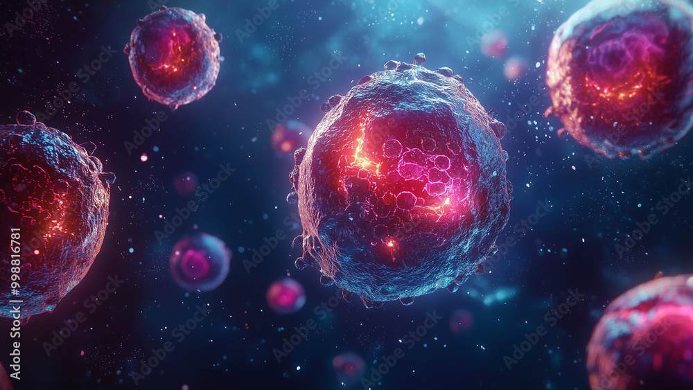 Stem cell secrete exosomes and other secretome - cells, biology, science, microscopic, organism, nucleus, microbiology, cell division, cellular structure, medical, microscopic view, molecular Stem cell secrete exosomes and other secretome - cells, biology, science, microscopic, organism, nucleus, microbiology, cell division, cellular structure, medical, microscopic view, molecular