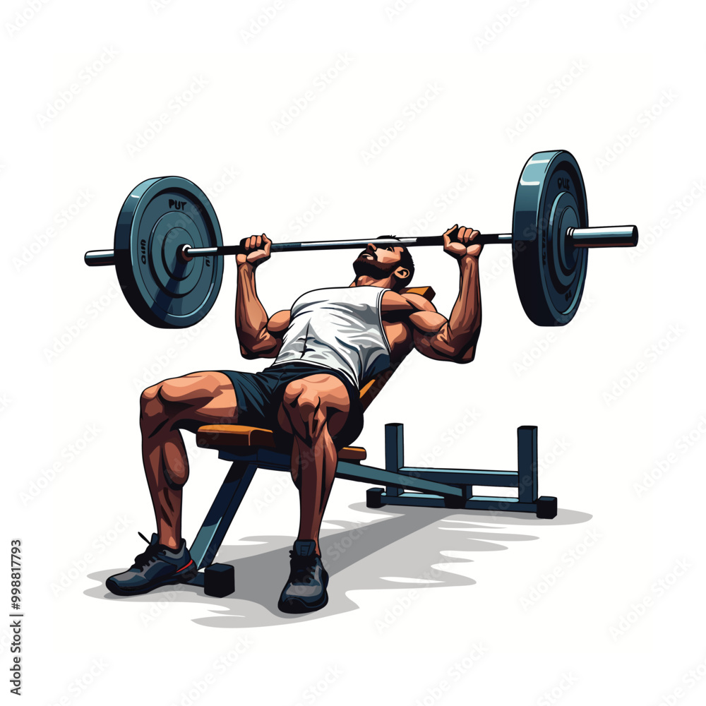 Gym concept vector illustration Gym concept vector illustration