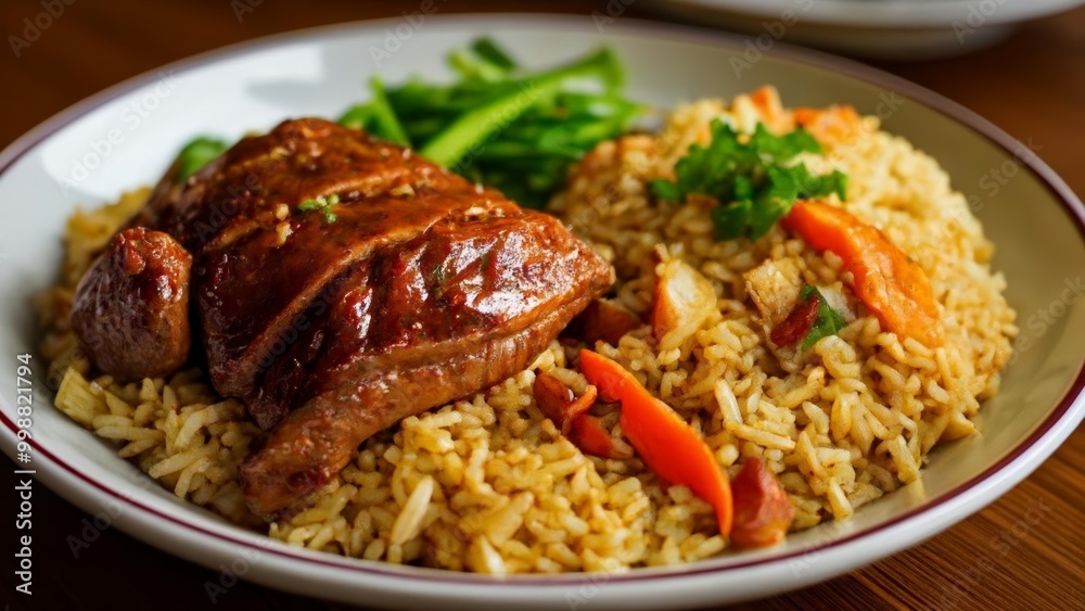 Delicious meal ready to be savored Delicious meal ready to be savored